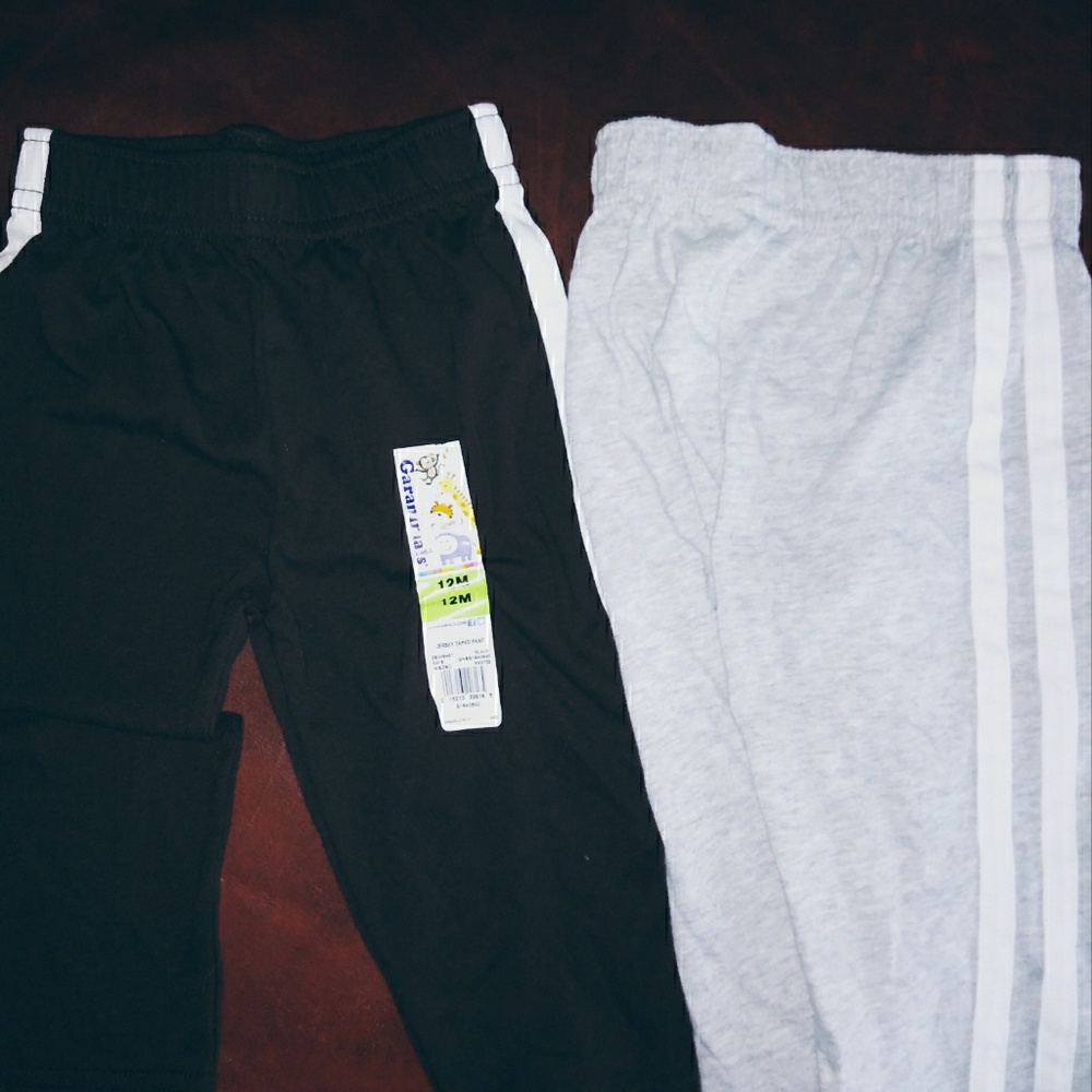 NWT Grey and black Long sweat pants